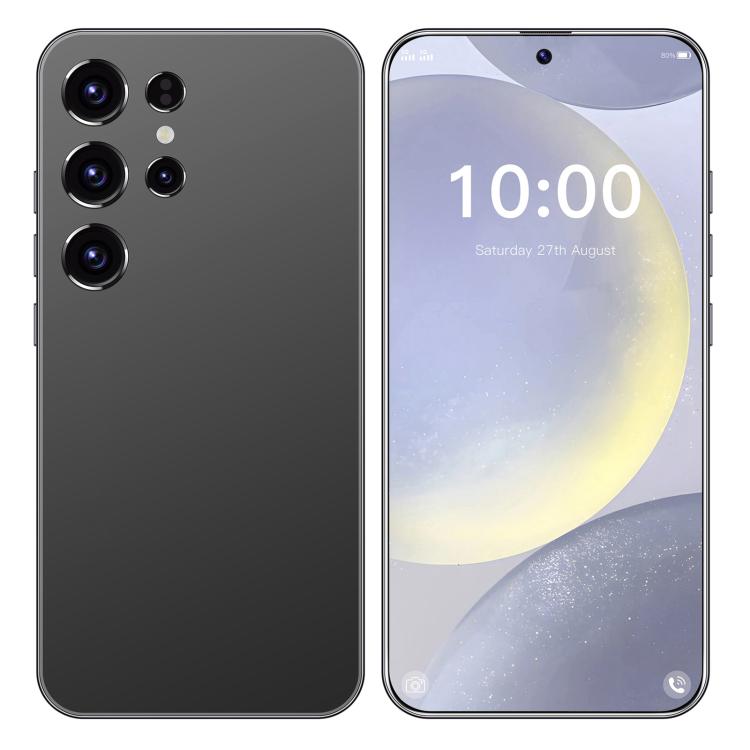 S24 Ultra / ZKU213, 2GB+16GB, 6.56 inch Android 8.1 MTK6580A Quad Core, Network: 3G, Dual SIM, Plug:UK Plug(Black) - free shipping - PMc TechLife - Order now!