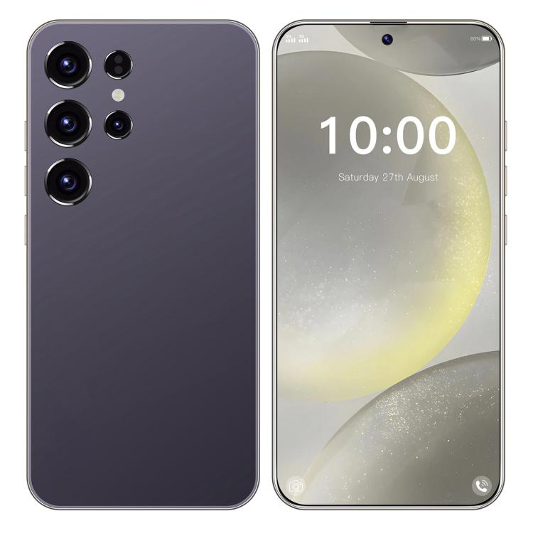 S24 Ultra / ZKU213, 2GB+16GB, 6.56 inch Android 8.1 MTK6580A Quad Core, Network: 3G, Dual SIM, Plug:UK Plug(Purple) - free shipping - PMc TechLife - Order now!