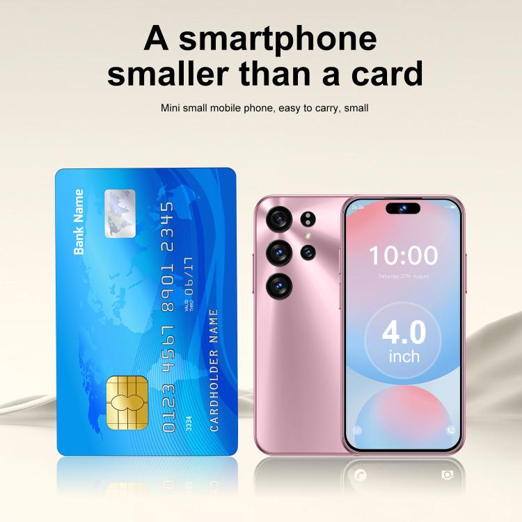 S25 Mini / ZKM10, 2GB+16GB, 4.0 inch Android 10 MTK6580M Quad Core, Network: 3G, Dual SIM(Silver) - free shipping - PMc TechLife - Order now!