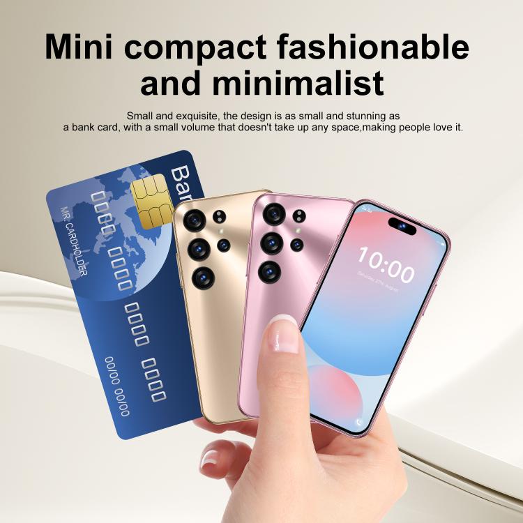 S25 Mini / ZKM10, 2GB+16GB, 4.0 inch Android 10 MTK6580M Quad Core, Network: 3G, Dual SIM(Pink) - free shipping - PMc TechLife - Order now!