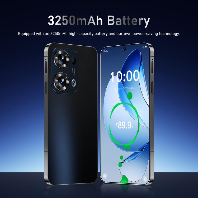 Reno13 Pro / ZKU290, 2GB+16GB, 6.56 inch Android 8.1 MTK6580A Quad Core, Network: 3G, Dual SIM, Plug:EU Plug(Black) - free shipping - PMc TechLife - Order now!