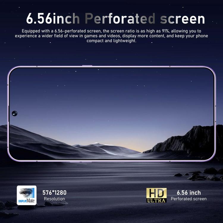 Reno13 Pro / ZKU290, 2GB+16GB, 6.56 inch Android 8.1 MTK6580A Quad Core, Network: 3G, Dual SIM, Plug:UK Plug(Purple) - free shipping - PMc TechLife - Order now!