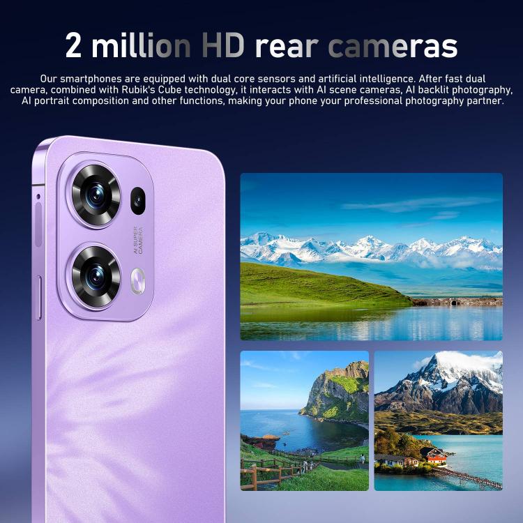 Reno13 Pro / ZKU290, 2GB+16GB, 6.56 inch Android 8.1 MTK6580A Quad Core, Network: 3G, Dual SIM, Plug:EU Plug(Black) - free shipping - PMc TechLife - Order now!