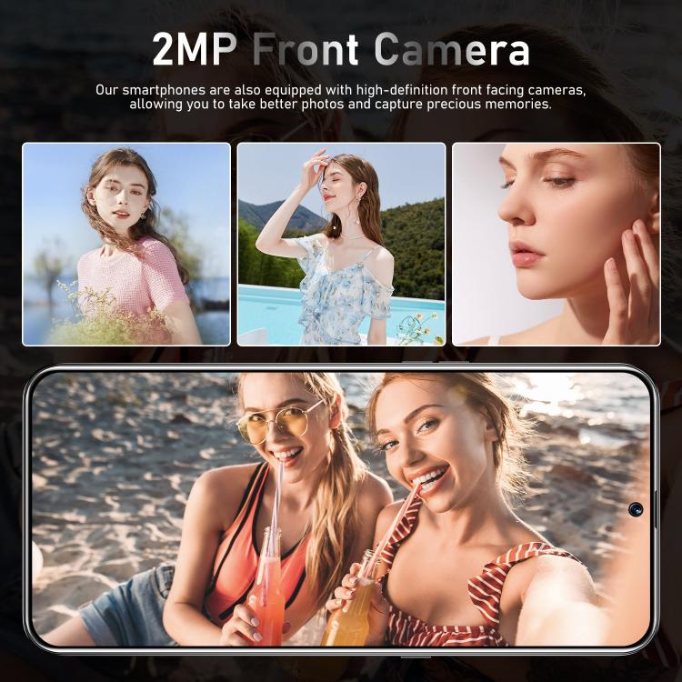 Note 14 / ZKU291, 2GB+16GB, 6.56 inch Android 8.1 MTK6580A Quad Core, Network: 3G, Dual SIM, Plug:EU Plug(Black) - free shipping - PMc TechLife - Order now!