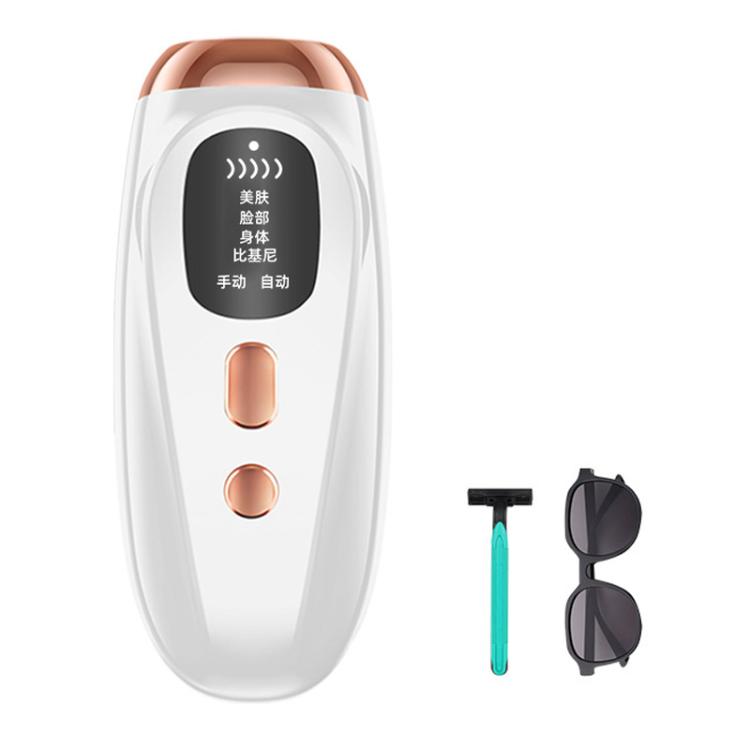 FY-B502 Portable Laser Hair Removal Device Photon Electric IPL Intense Pulse Hair Remover, US Plug(White) - free shipping - PMC TechLife - Order now!