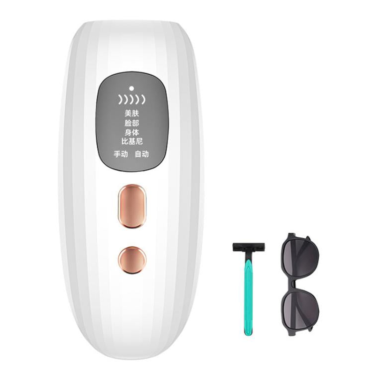 FY-B503 Portable Laser Hair Removal Device Photon Electric IPL Intense Pulse Hair Remover, UK Plug(White) - free shipping - PMC TechLife - Order now!