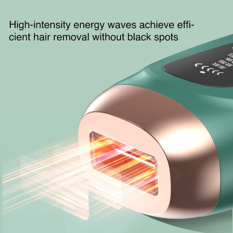 FY-B503 Portable Laser Hair Removal Device Photon Electric IPL Intense Pulse Hair Remover, US Plug(Dark Green) - free shipping - PMC TechLife - Order now!