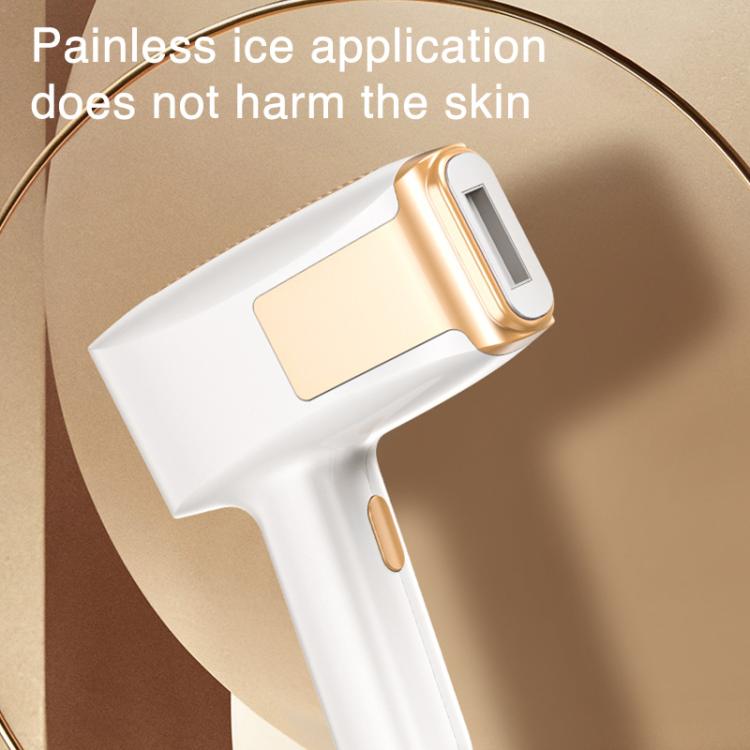 FY-B506 Sapphire Ice Sense Painless Strong Pulse Ice Point Skin Rejuvenation Hair Removal Device, US Plug(Orange) - free shipping - PMC TechLife - Order now!
