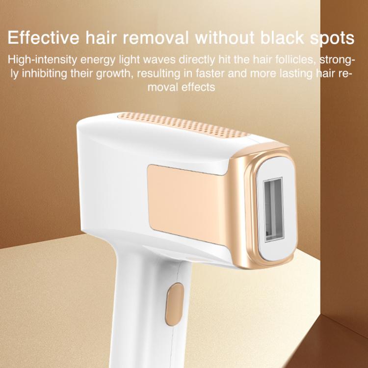 FY-B506 Sapphire Ice Sense Painless Strong Pulse Ice Point Skin Rejuvenation Hair Removal Device, UK Plug(White) - free shipping - PMC TechLife - Order now!