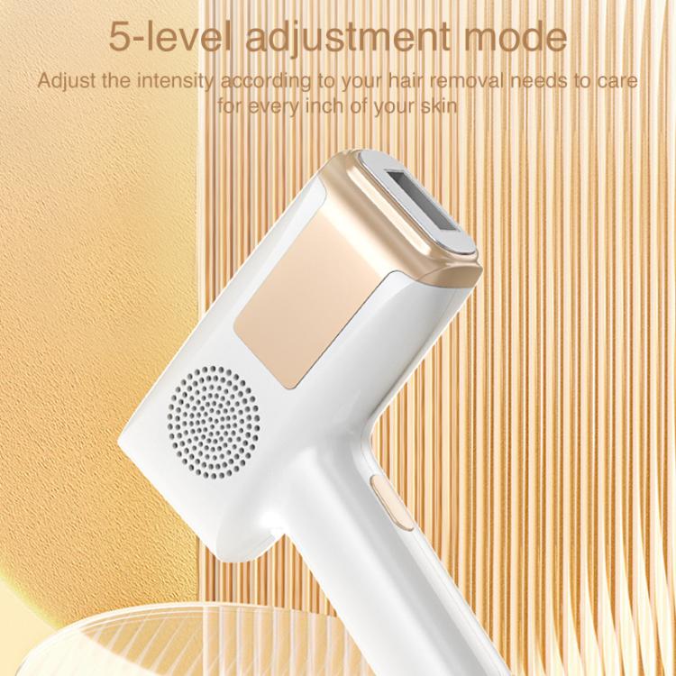 FY-B506 Sapphire Ice Sense Painless Strong Pulse Ice Point Skin Rejuvenation Hair Removal Device, UK Plug(White) - free shipping - PMC TechLife - Order now!