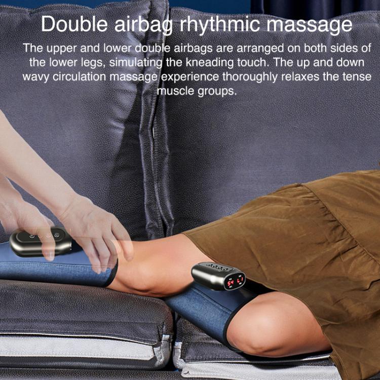WG-JB-701 Home Portable Airbag Heating Leg Massager, Style:Remote Control Version Dual - free shipping - PMC TechLife - Order now!
