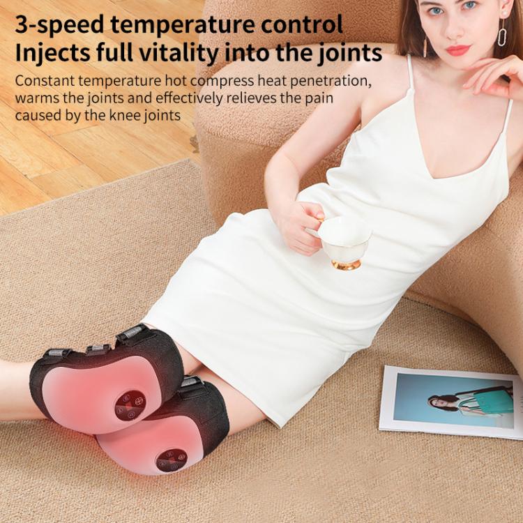 WG-JB-704 Home Rechargeable Heating Knee Massager Joint Knee Pad Massager, Specification:Dual - free shipping - PMC TechLife - Order now!