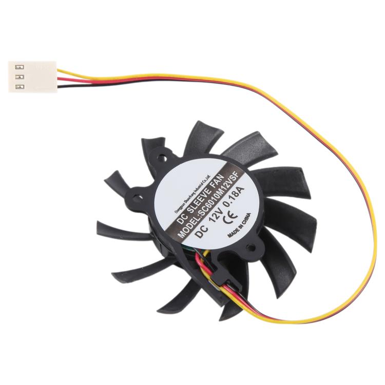 For SEEWO SC6010M12VSF DC12V 0.18A 3Pin Cooling Fan - free shipping - PMC TechLife - Order now!