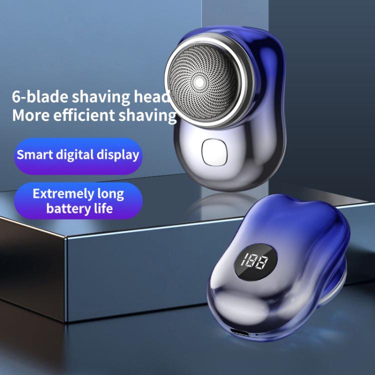 WG-P10X Portable Rechargeable LED Digital Display Electric Shaver(Black) - free shipping - PMC TechLife - Order now!