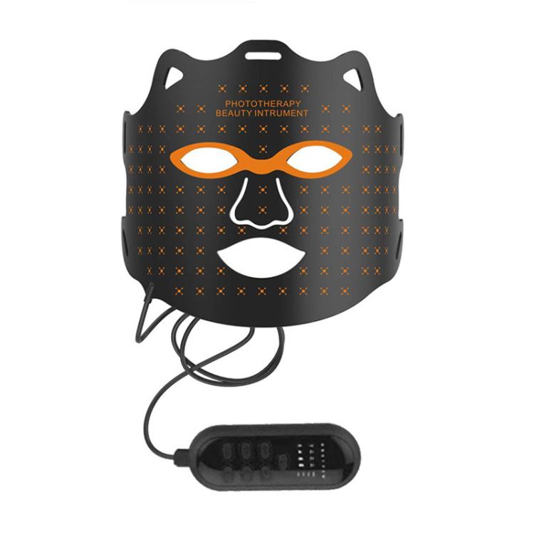 WG-SP-1103 LED Colorful Photon Rejuvenation Mask Facial Beauty Instrument, Regular, Plug:UK Plug(Black) - free shipping - PMC TechLife - Order now!