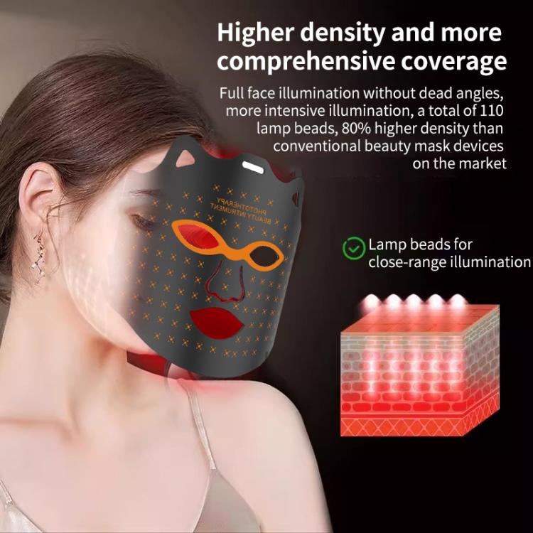 WG-SP-1103 LED Colorful Photon Rejuvenation Mask Facial Beauty Instrument, Regular, Plug:UK Plug(Pink) - free shipping - PMC TechLife - Order now!