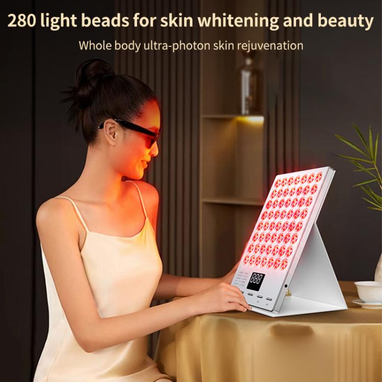 WG-YM-8005 280 LED Lamp Beads Beauty Device Photon Rejuvenation Instrument, US Plug(White) - free shipping - PMC TechLife - Order now!