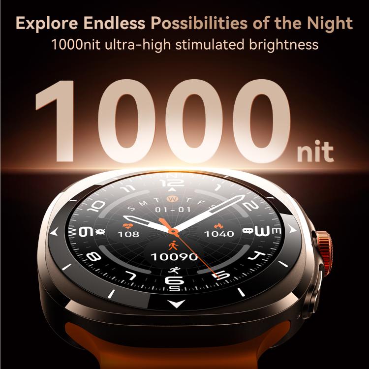 JOYROOM Venture Series JR-FV2 Smart Watch, Support Bluetooth Call / Sleep / Blood Oxygen / Heart Rate / Blood Pressure Health Monitor(Orange) - free shipping - PMC TechLife - Order now!