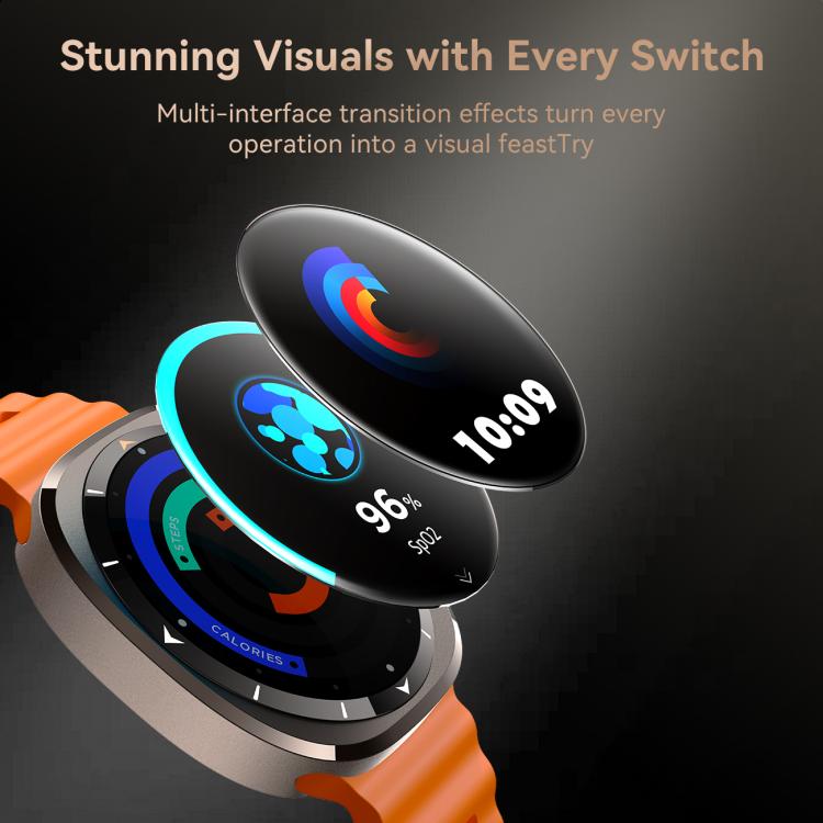 JOYROOM Venture Series JR-FV2 Smart Watch, Support Bluetooth Call / Sleep / Blood Oxygen / Heart Rate / Blood Pressure Health Monitor(White) - free shipping - PMC TechLife - Order now!