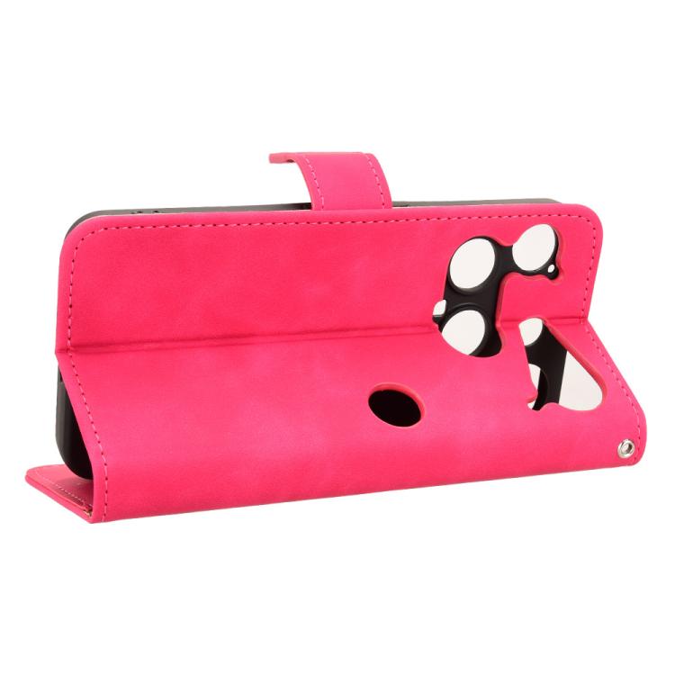 For Nothing Phone 3 Skin Feel Magnetic Flip Leather Phone Case(Rose Red) - free shipping - PMC TechLife - Order now!