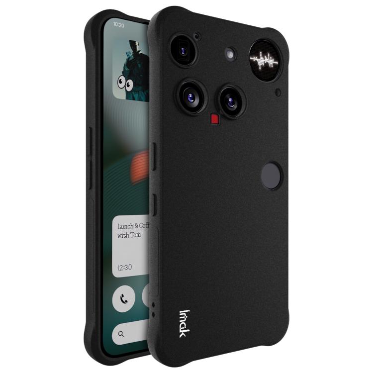 For Nothing Phone 3 imak Shockproof Airbag TPU Phone Case(Matte Black) - free shipping - PMC TechLife - Order now!