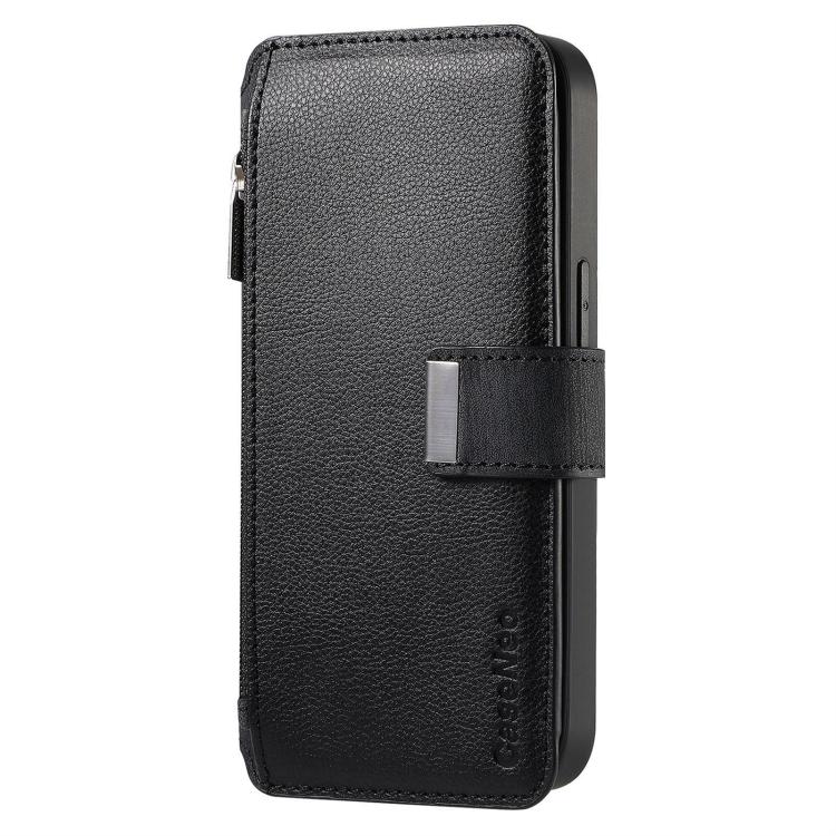 For Honor 400 Global 156.5mm CaseNeo MagSafe RFID Anti-theft Zipper Wallet Retro Leather Phone Case(Black) - free shipping - PMC TechLife - Order now!