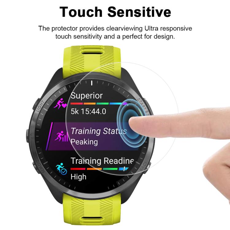 For Garmin Forerunner 965 5pcs xDfind Soft Hydrogel Film Full Cover Front Protector - free shipping - PMC TechLife - Order now!