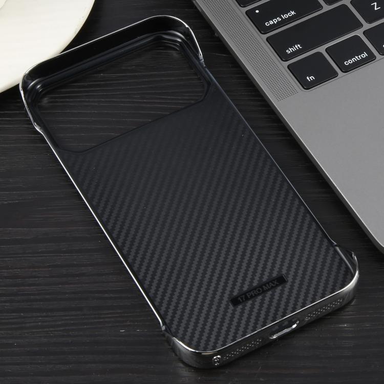 For iPhone 17 Pro Electroplating Frameless Frosted Anti-Glare PC MagSafe Phone Case(Silver White) - free shipping - PMC TechLife - Order now!