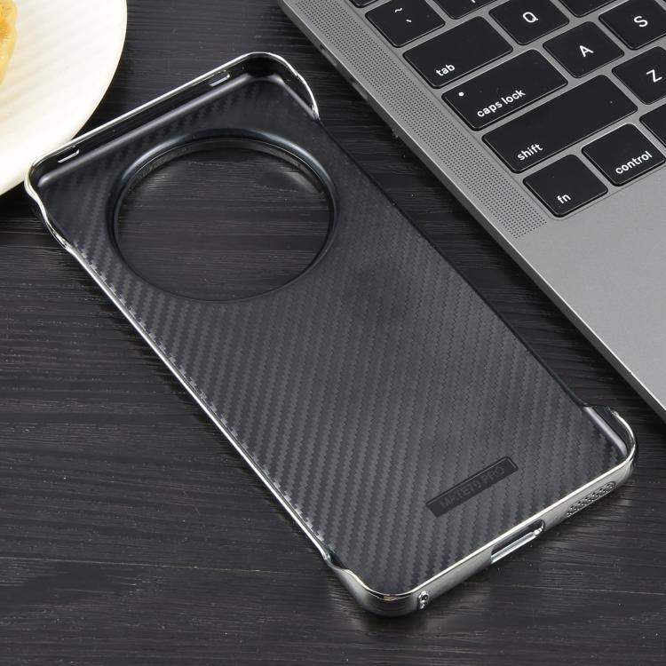 For Huawei Mate 60 Electroplating Frameless Frosted Anti-Glare PC MagSafe Phone Case(Silver White) - free shipping - PMC TechLife - Order now!