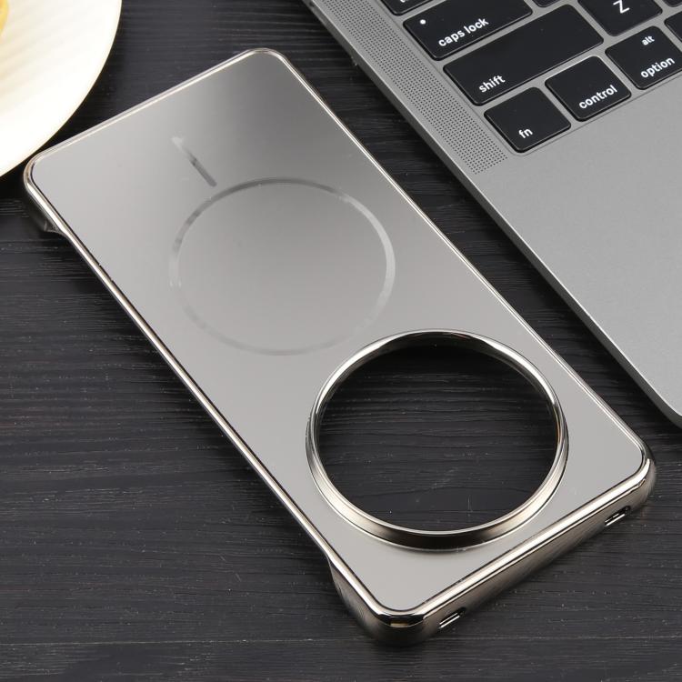 For Huawei Mate 70 Electroplating Frameless Frosted Anti-Glare PC MagSafe Phone Case(Titanium Gray) - free shipping - PMC TechLife - Order now!