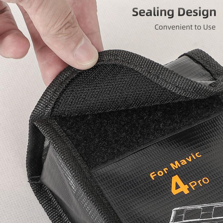 For DJI Mavic 4 Pro Sunnylife Battery Explosion-proof Safe Bag Protective Li-Po Safe Bag(For 1pc Battery) - free shipping - PMC TechLife - Order now!