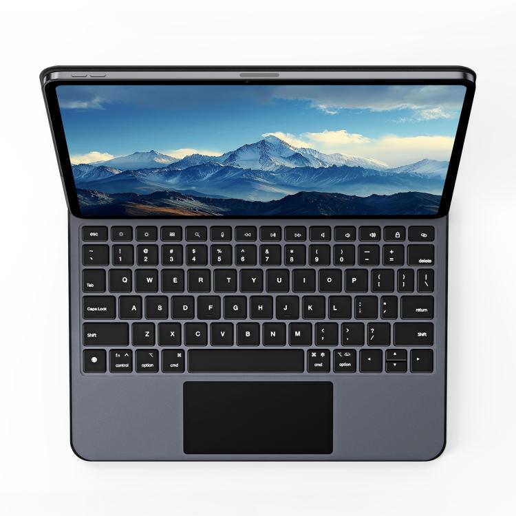 For iPad Air 11 2025 / iPad Pro 11 2022 DUX DUCIS MK Pro Series Floating Magnetic Keyboard Tablet Leather Case(Black) - free shipping - PMC TechLife - Order now!
