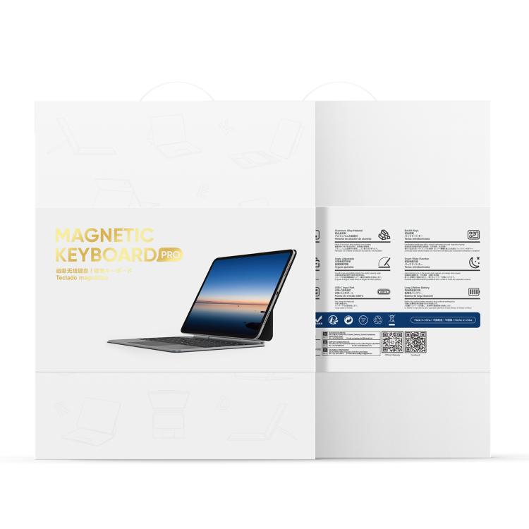 For iPad Air 11 2025 / iPad Pro 11 2022 DUX DUCIS MK Pro Series Floating Magnetic Keyboard Tablet Leather Case(Black) - free shipping - PMC TechLife - Order now!