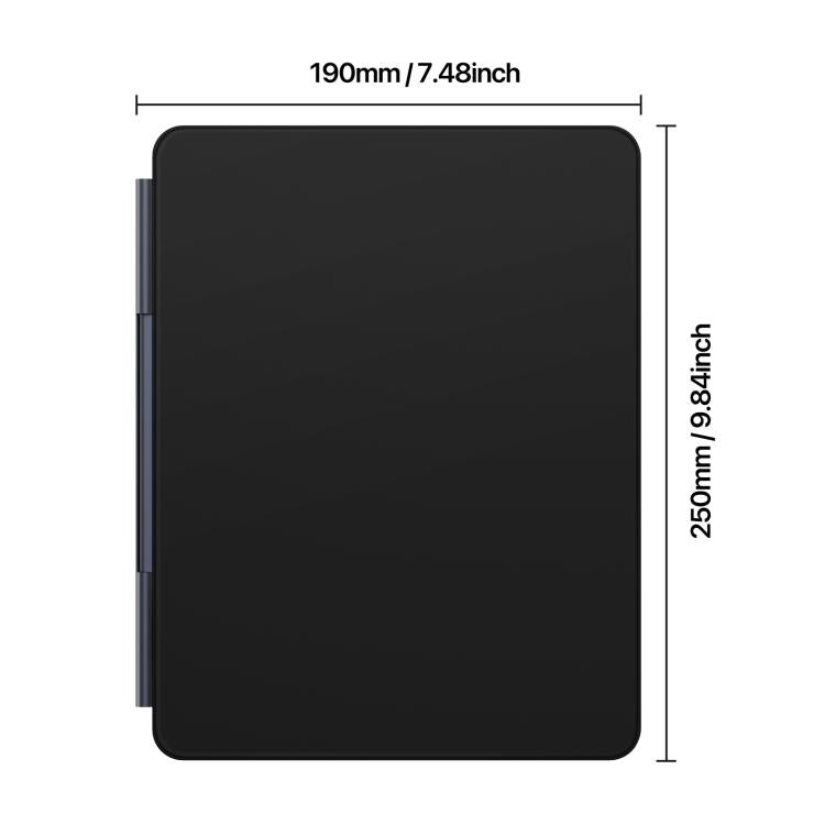 For iPad Air 11 2025 / iPad Pro 11 2022 DUX DUCIS MK Pro Series Floating Magnetic Keyboard Tablet Leather Case(Black) - free shipping - PMC TechLife - Order now!