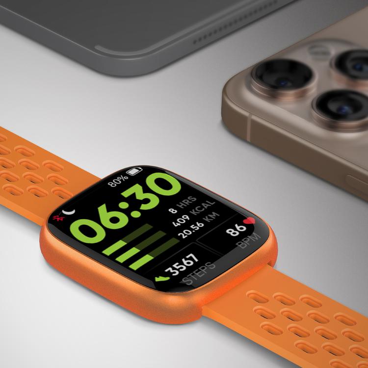 MOMAX SW1S 1.83 inch Screen IP68 Waterproof Smart Sports Watch(Orange) - free shipping - PMC TechLife - Order now!