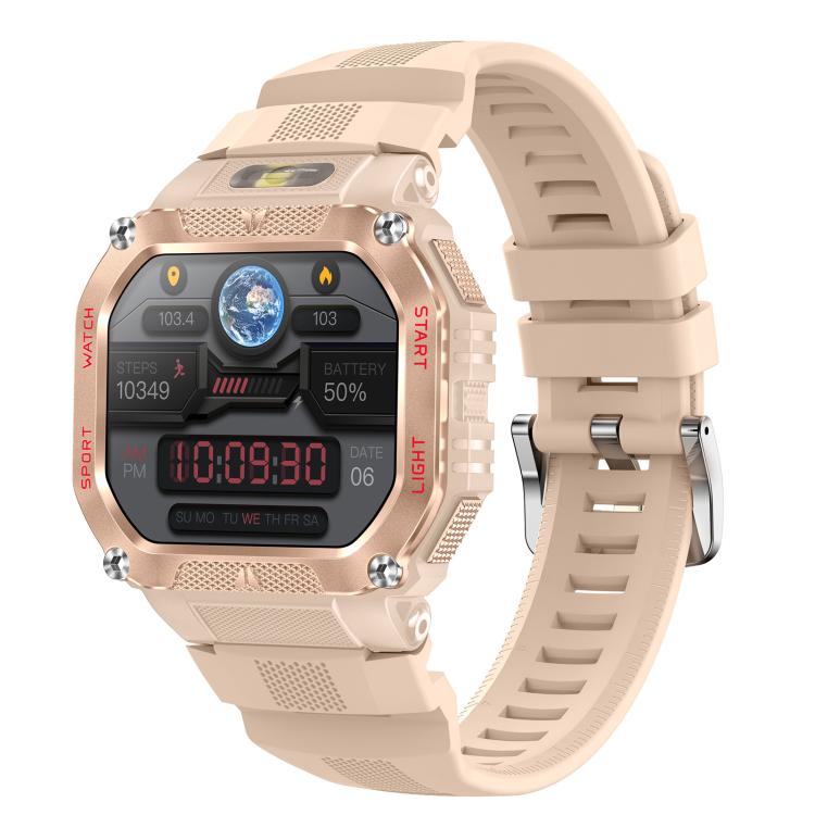 HT34 1.75 inch IPS Screen 3ATM Outdoor Sports BT Smart Watch(Pink) - free shipping - PMC TechLife - Order now!