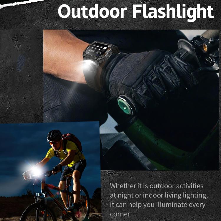 HT34 1.75 inch IPS Screen 3ATM Outdoor Sports BT Smart Watch(Black) - Smart Watches by PMC TechLife | Online Shopping South Africa | PMC TechLife | Buy Now Pay Later Mobicred