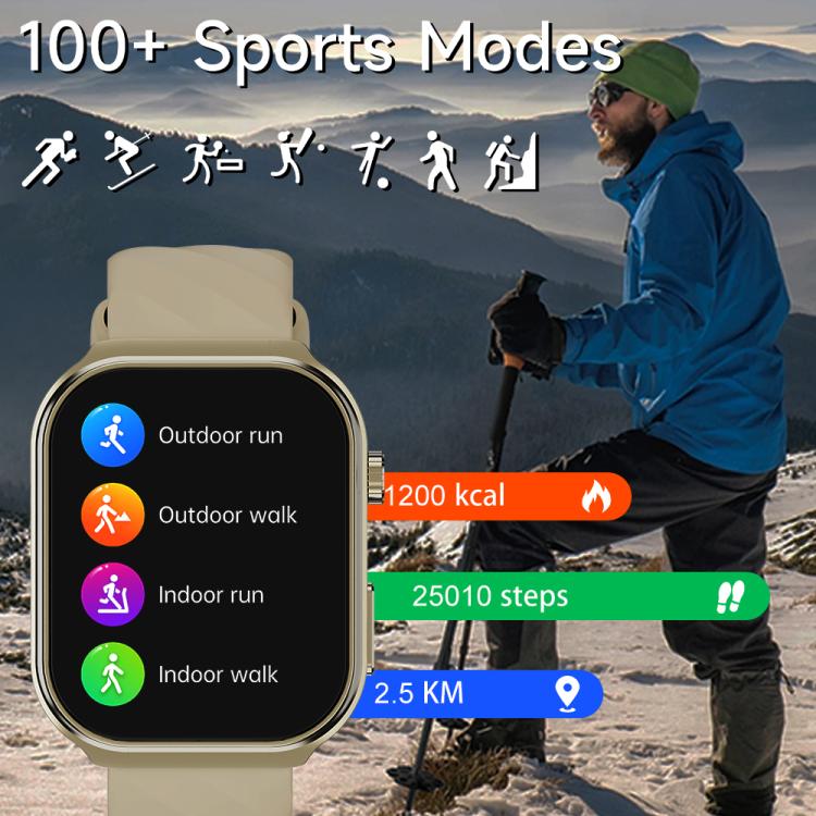 U13 2.2 inch IPS Curved Screen Smart Watch Supports BT Call(Black) - Smart Watches by PMC TechLife | Online Shopping South Africa | PMC TechLife | Buy Now Pay Later Mobicred