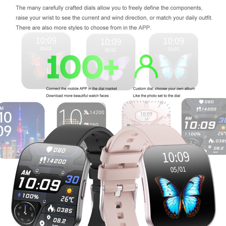 U17 1.85 inch Ultra-thin Curved Screen IP68 Sports Smart Watch(Rose Gold) - free shipping - PMC TechLife - Order now!