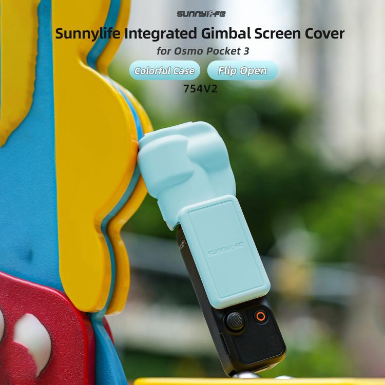 For DJI OSMO Pocket 3 Sunnylife Colorful Gimbal Cover Camera Protector Screen Protective Case(Pink) - free shipping - PMC TechLife - Order now!