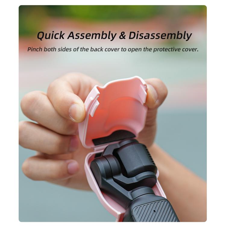 For DJI OSMO Pocket 3 Sunnylife Colorful Gimbal Cover Camera Protector Screen Protective Case(Pink) - free shipping - PMC TechLife - Order now!