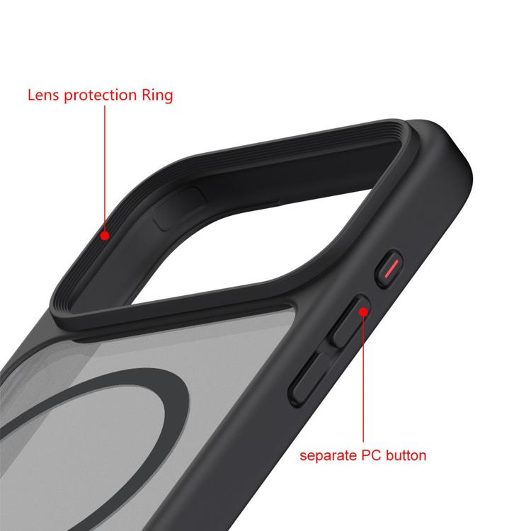 For iPhone 17 Kalebol MagSafe Invisible Tilt Holder PC Hybrid TPU Case(Black) - iPhone 17 Cases by Kalebol | Online Shopping South Africa | PMC TechLife | Buy Now Pay Later Mobicred