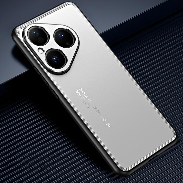 For Huawei Pura 80 5G Frosted Metal Phone Case(Silver) - free shipping - PMC TechLife - Order now!