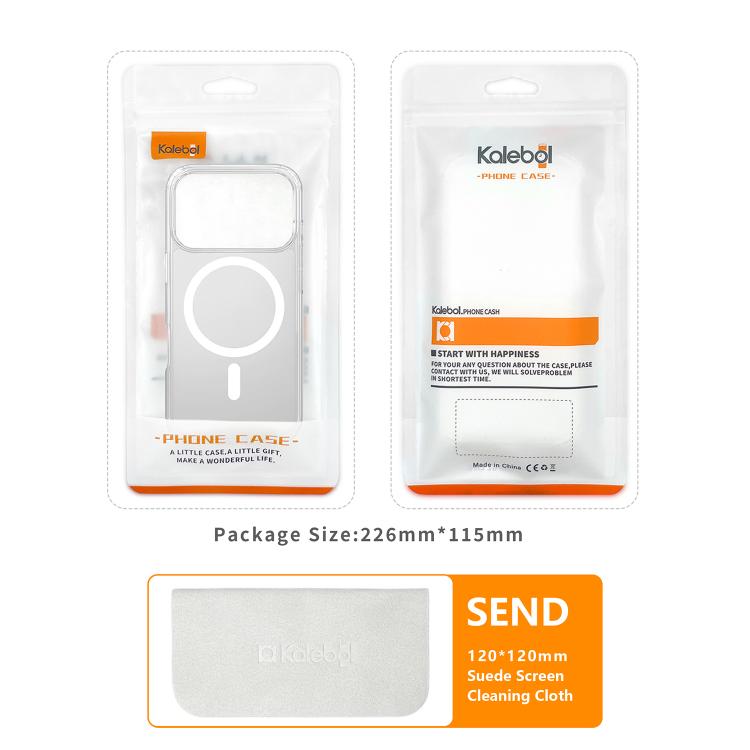 For iPhone 17 Pro Max Kalebol Metal Lens Frame MagSafe Holder Frosted PC Phone Case(Dark Green) - iPhone 17 Pro Max Cases by Kalebol | Online Shopping South Africa | PMC TechLife | Buy Now Pay Later Mobicred
