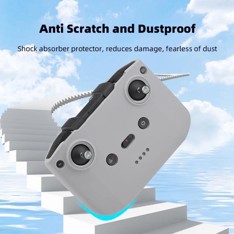 For DJI RC-N2 / RC-N1 BRDRC Remote Control Shockproof Anti-scratch Silicone Case(Black) - free shipping - PMC TechLife - Order now!