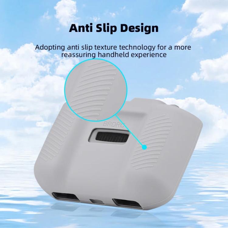 For DJI RC-N2 / RC-N1 BRDRC Remote Control Shockproof Anti-scratch Silicone Case(Black) - free shipping - PMC TechLife - Order now!