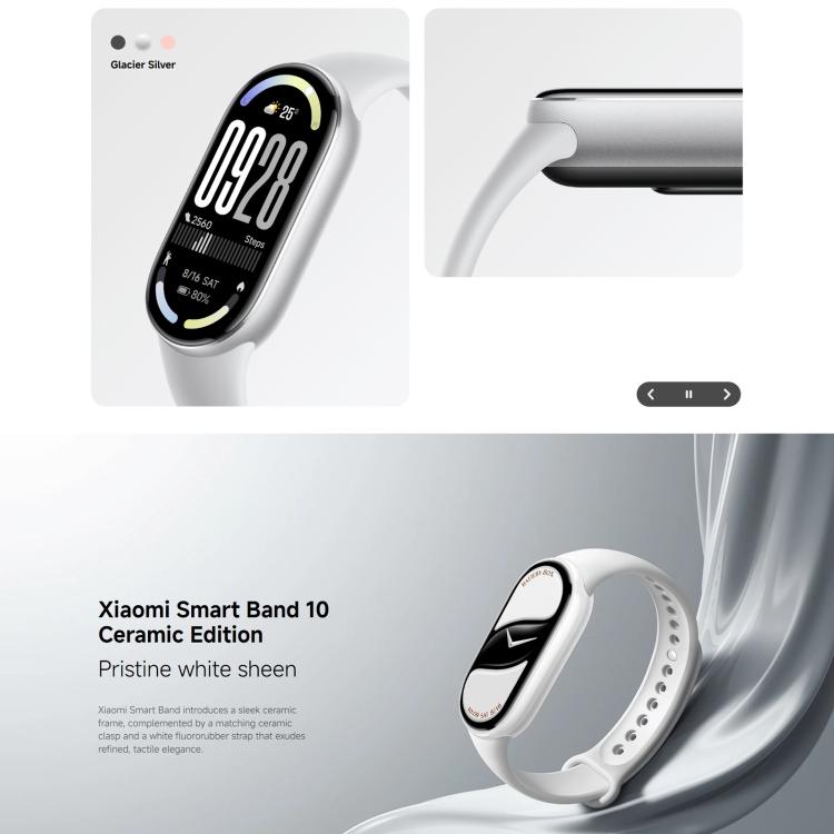 Original Xiaomi Smart Band 10, 1.72 inch AMOLED Screen 5ATM Waterproof Smart Watch, Support Blood Oxygen / Heart Rate Monitor(Pink Gold) - free shipping - PMC TechLife - Order now!
