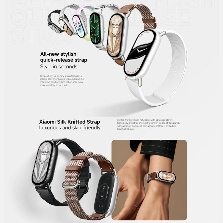 Original Xiaomi Smart Band 10, 1.72 inch AMOLED Screen 5ATM Waterproof Smart Watch, Support Blood Oxygen / Heart Rate Monitor(Pink Gold) - free shipping - PMC TechLife - Order now!