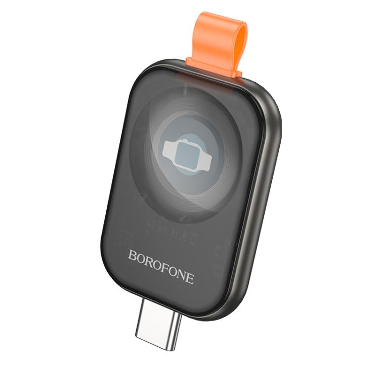 For Apple Watch Series Borofone BQ25A Portable Wireless Charger(Metal Gray) - free shipping - PMC TechLife - Order now!