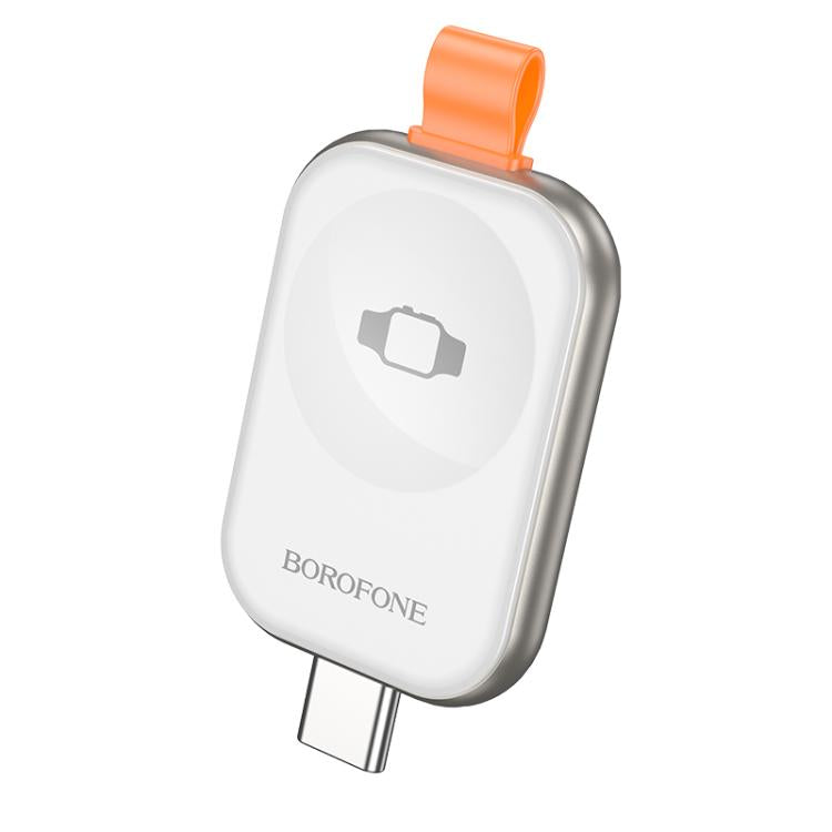 For Apple Watch Series Borofone BQ25A Portable Wireless Charger(Silver) - free shipping - PMC TechLife - Order now!